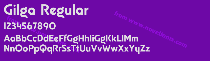 Gilga RegularPreview Gilga RegularPreview