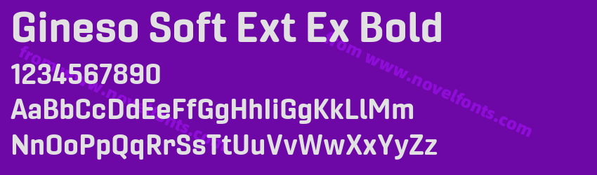 Gineso Soft Ext Ex BoldPreview