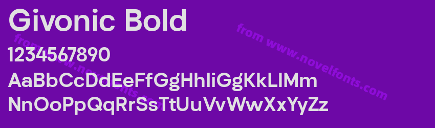 Givonic BoldPreview Givonic BoldPreview