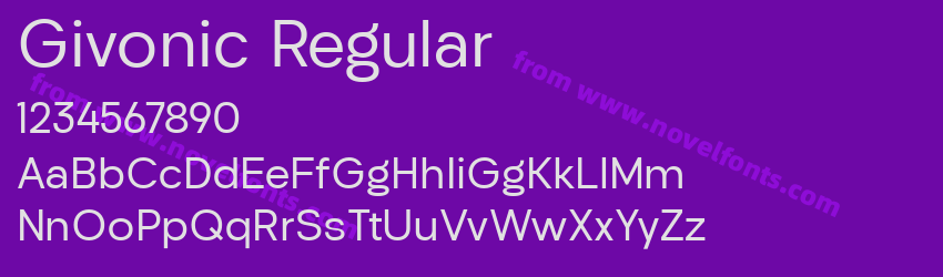 Givonic RegularPreview Givonic RegularPreview