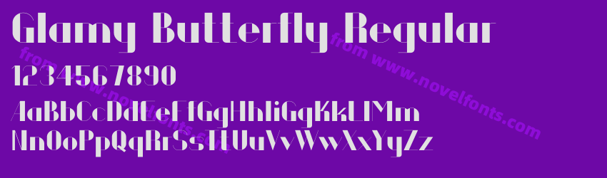 Glamy Butterfly RegularPreview Glamy Butterfly RegularPreview