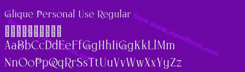 Glique Personal Use RegularPreview Glique Personal Use RegularPreview