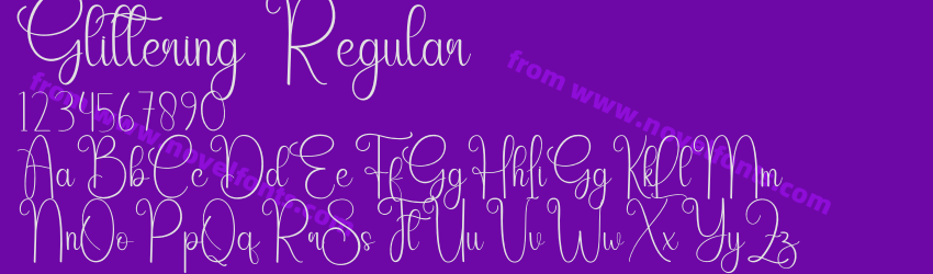 Glittering RegularPreview Glittering RegularPreview