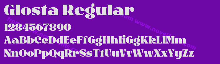 Glosta RegularPreview