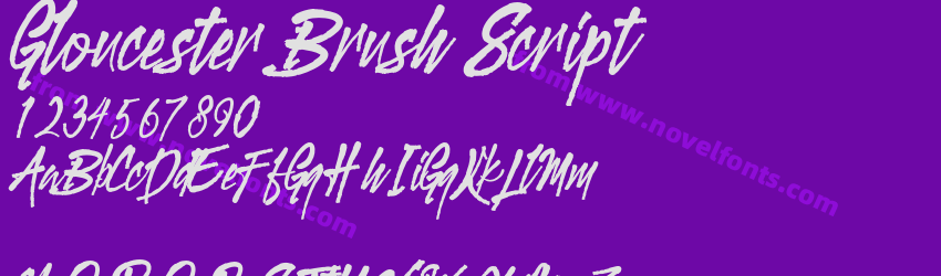 Gloucester Brush ScriptPreview Gloucester Brush ScriptPreview