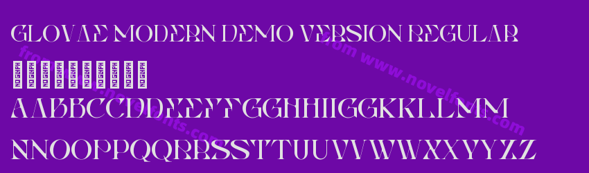 Glovae Modern Demo Version RegularPreview