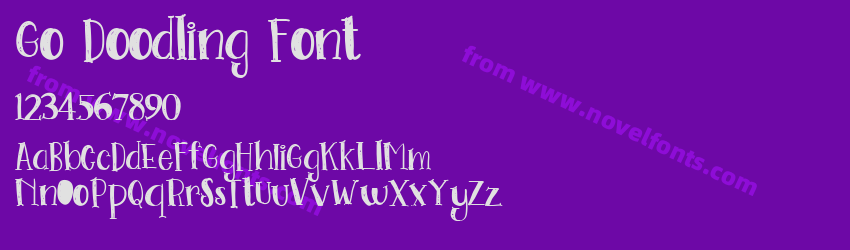 Go Doodling FontPreview Go Doodling FontPreview