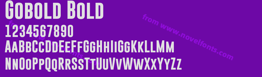 Gobold BoldPreview Gobold BoldPreview