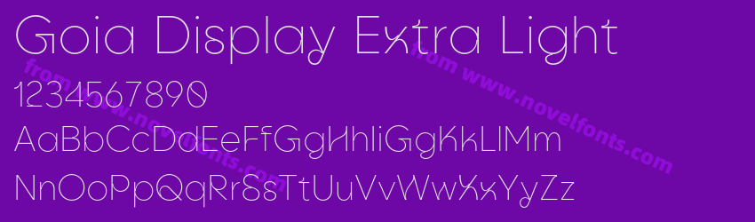 Goia Display Extra LightPreview Goia Display Extra LightPreview