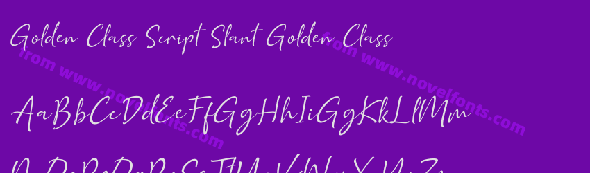 Golden Class Script Slant Golden ClassPreview Golden Class Script Slant Golden ClassPreview