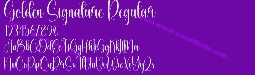 Golden Signature RegularPreview