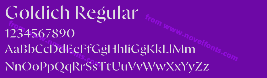 Goldich RegularPreview Goldich RegularPreview