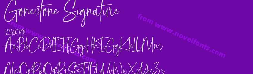 Gonestone SignaturePreview Gonestone SignaturePreview