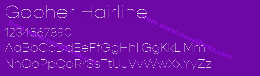 Gopher HairlinePreview Gopher HairlinePreview