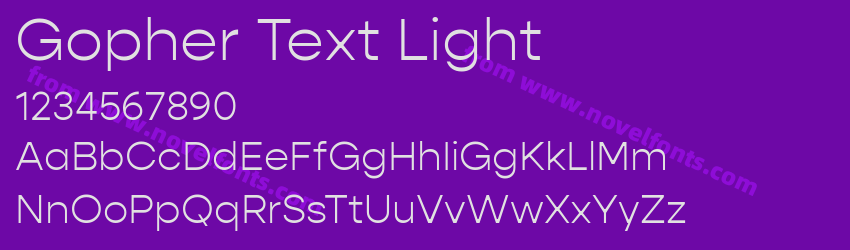 Gopher Text LightPreview Gopher Text LightPreview