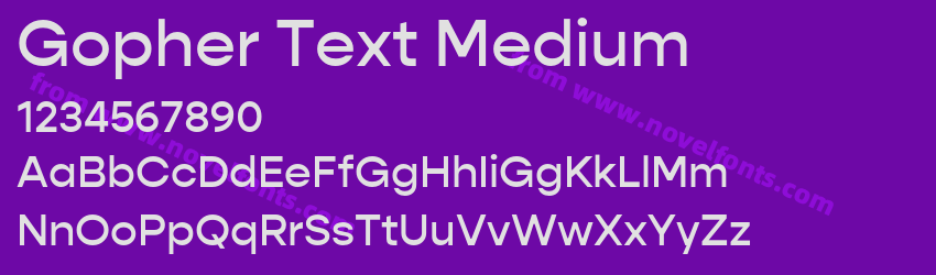Gopher Text MediumPreview Gopher Text MediumPreview