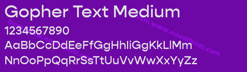 Gopher Text MediumPreview Gopher Text MediumPreview