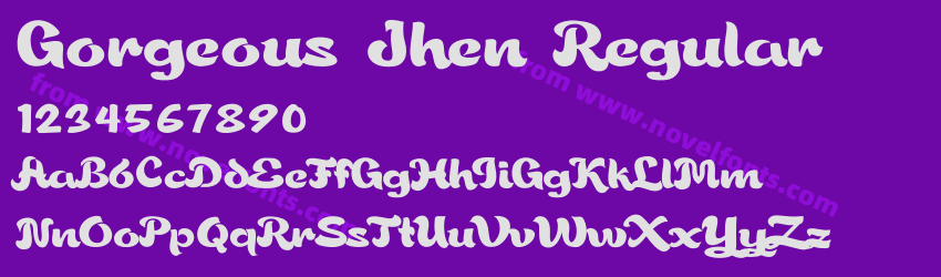 Gorgeous Jhen RegularPreview
