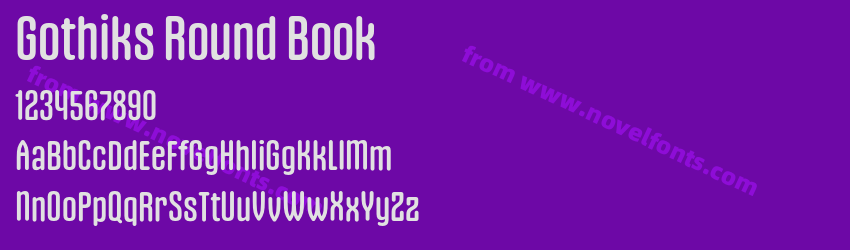 Gothiks Round BookPreview