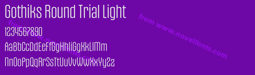 Gothiks Round Trial LightPreview Gothiks Round Trial LightPreview