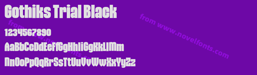 Gothiks Trial BlackPreview Gothiks Trial BlackPreview