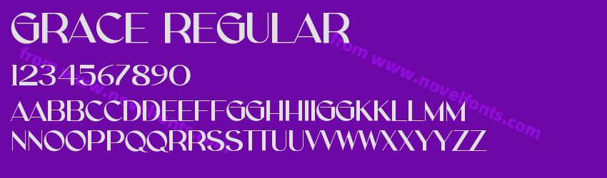 Grace RegularPreview Grace RegularPreview