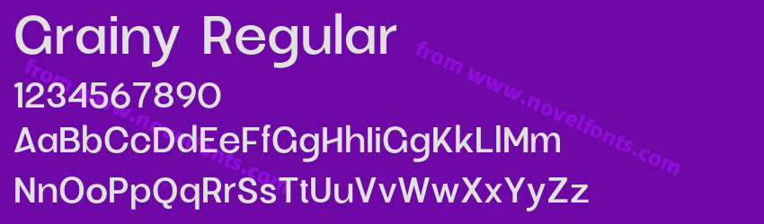 Grainy RegularPreview Grainy RegularPreview