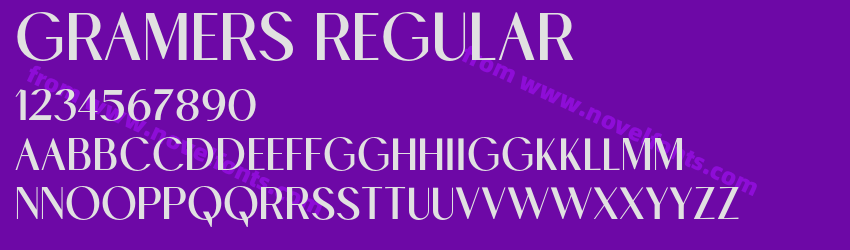 Gramers RegularPreview Gramers RegularPreview