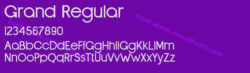 Grand RegularPreview Grand RegularPreview