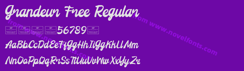 Grandeur Free RegularPreview Grandeur Free RegularPreview
