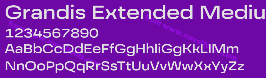 Grandis Extended MediumPreview Grandis Extended MediumPreview