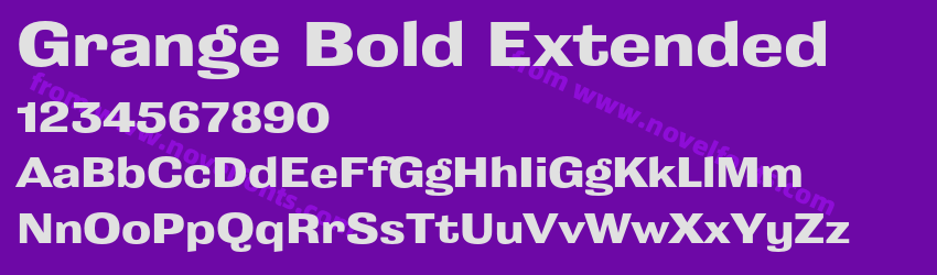 Grange Bold ExtendedPreview