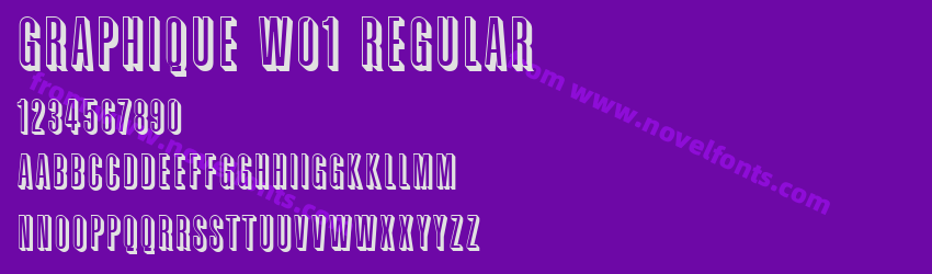 Graphique W01 RegularPreview Graphique W01 RegularPreview