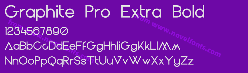 Graphite Pro Extra BoldPreview