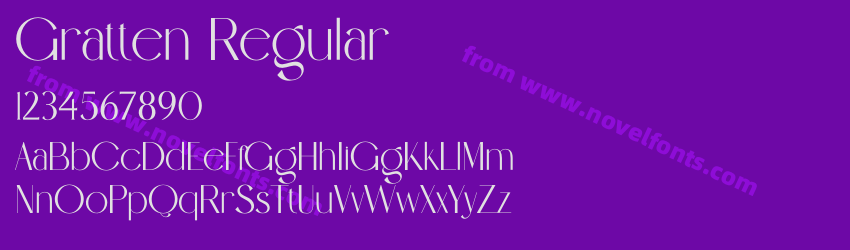 Gratten RegularPreview Gratten RegularPreview