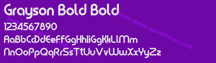 Grayson Bold BoldPreview Grayson Bold BoldPreview