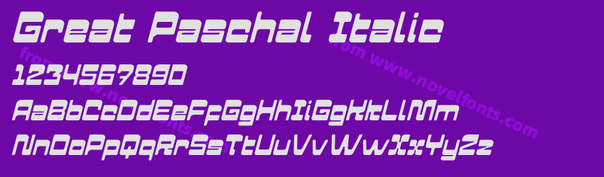 Great Paschal ItalicPreview Great Paschal ItalicPreview