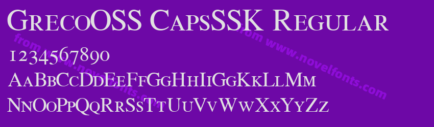 GrecoOSS CapsSSK RegularPreview GrecoOSS CapsSSK RegularPreview