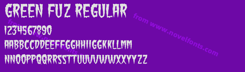 Green Fuz RegularPreview Green Fuz RegularPreview