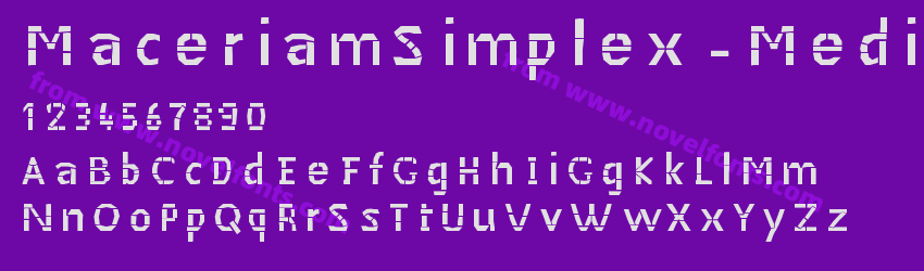 MaceriamSimplex-MediumPreview
