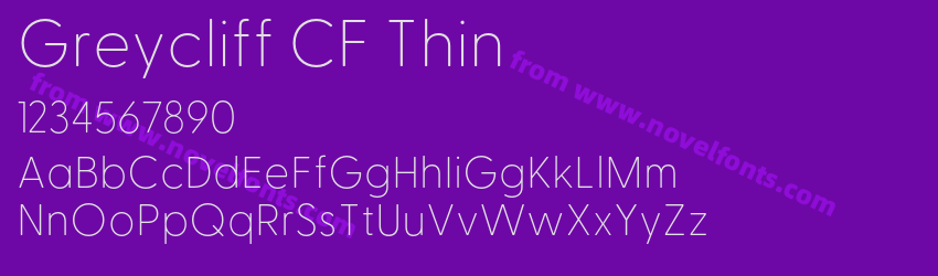 Greycliff CF ThinPreview Greycliff CF ThinPreview