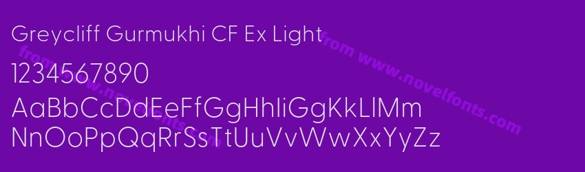 Greycliff Gurmukhi CF Ex LightPreview Greycliff Gurmukhi CF Ex LightPreview