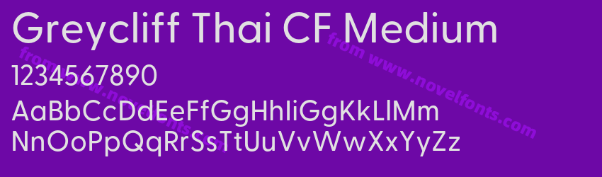 Greycliff Thai CF MediumPreview Greycliff Thai CF MediumPreview