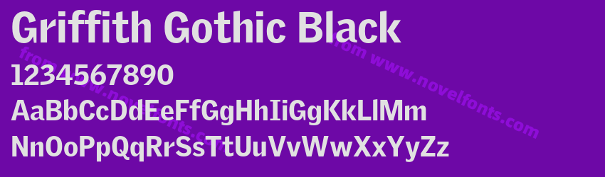 Griffith Gothic BlackPreview Griffith Gothic BlackPreview