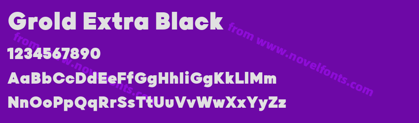 Grold Extra BlackPreview Grold Extra BlackPreview