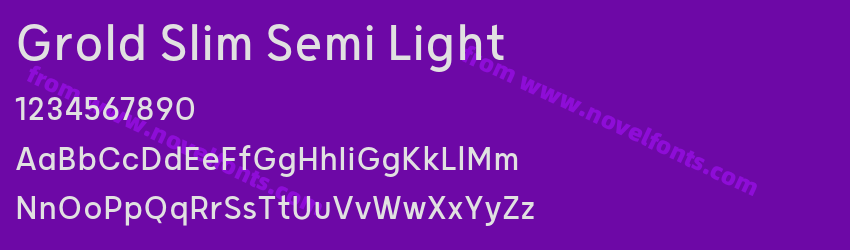 Grold Slim Semi LightPreview