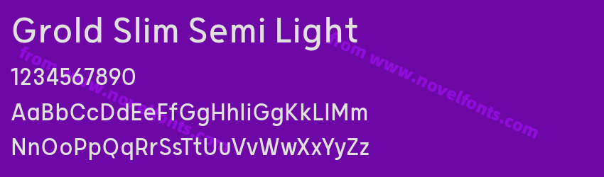 Grold Slim Semi LightPreview Grold Slim Semi LightPreview