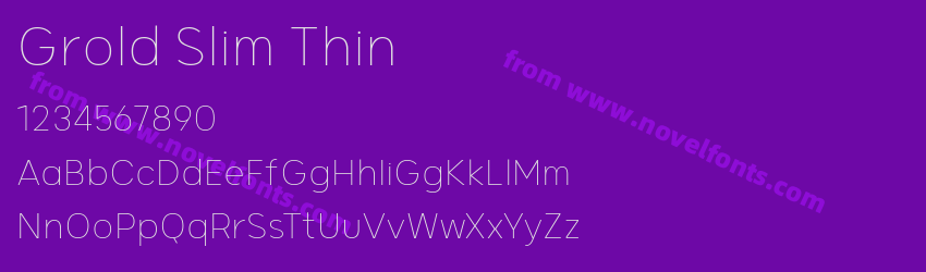 Grold Slim ThinPreview Grold Slim ThinPreview