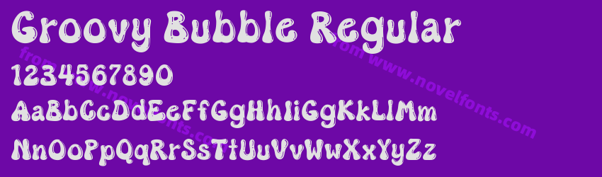 Groovy Bubble RegularPreview Groovy Bubble RegularPreview