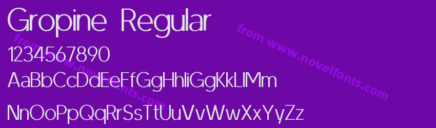 Gropine RegularPreview Gropine RegularPreview